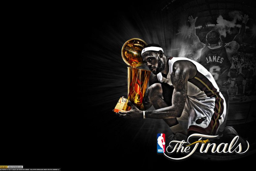 Wallpaper: LeBron James – 'Trophy Hunting'