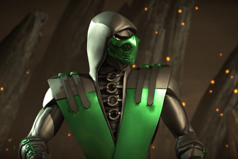 Mortal Kombat X PC DLC Mod Emerald Reptile Intro Gameplay X-Ray 1440p 60FPS