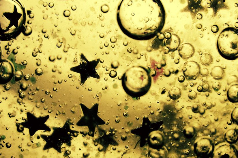 Oil, Water and Stars HD Wallpaper