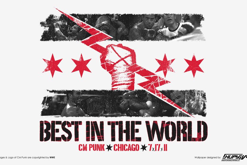 New WWE Champion CM Punk Best in the World logo wallpaper 1920Ã1200 ...