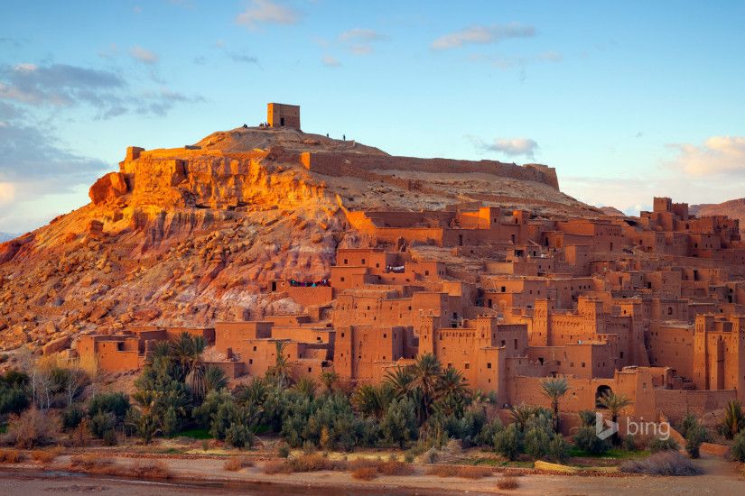 Man Made - AÃ¯t Benhaddou Morocco Bakgrund