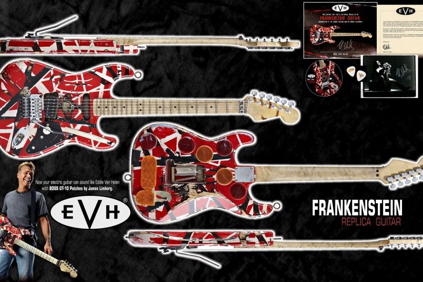 EVH Frankenstein Replica Guitar | Wallpaper HD