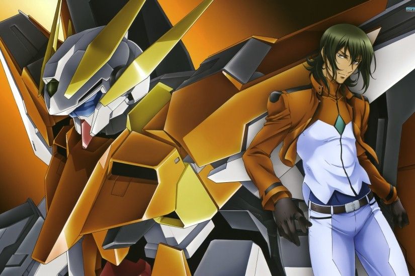 Tags: Anime, Mobile Suit Gundam 00, GN-007 Arios Gundam, Allelujah
