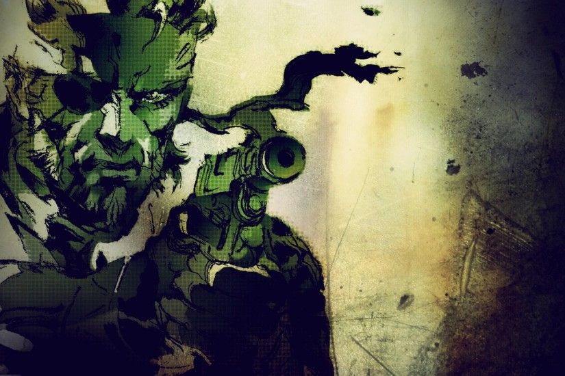Video Game - Metal Gear Solid Snake Metal Gear Solid Wallpaper