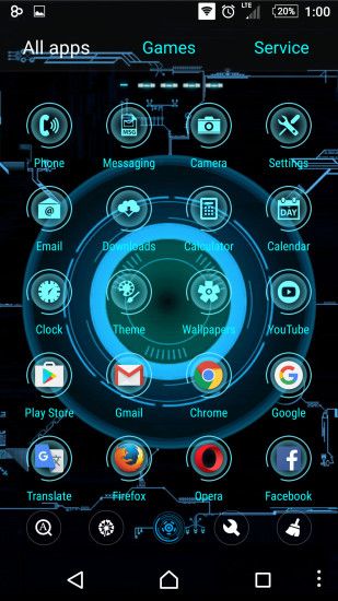 Jarvis SkinPack for C Launcher