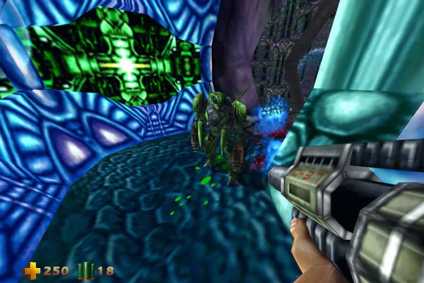 Turok 2 is a huge adventure game. There are jungles and alien spaceships to  explore, a gigantic playground filled with secrets and monsters.