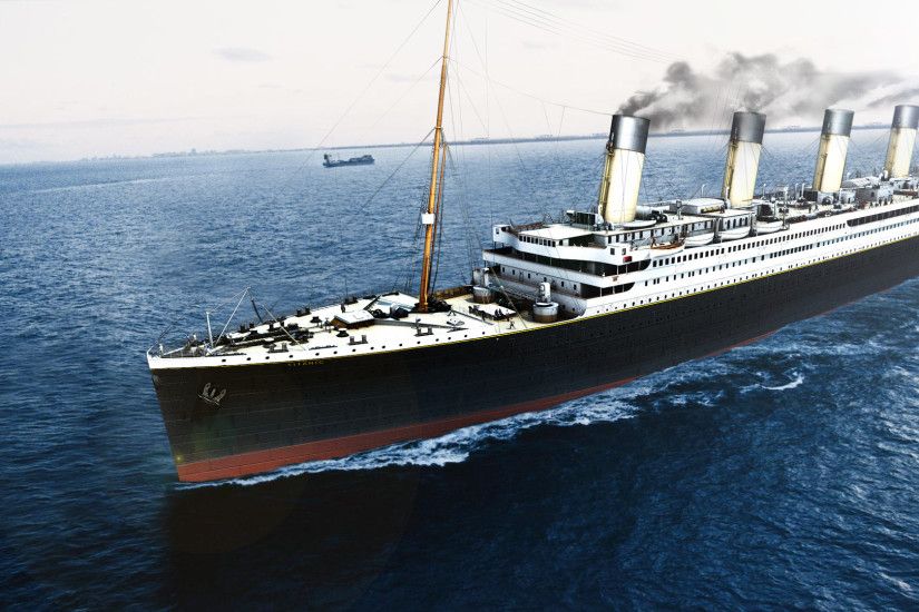 Man Made - Titanic Ship Bakgrund