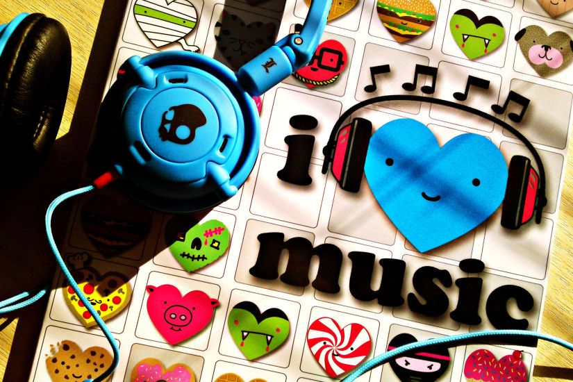 I Love Music : Desktop and mobile wallpaper : Wallippo