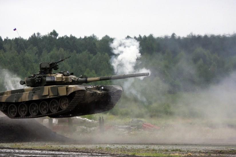 Daily Wallpaper: T-72 Mid-Air Shot | I Like To Waste My