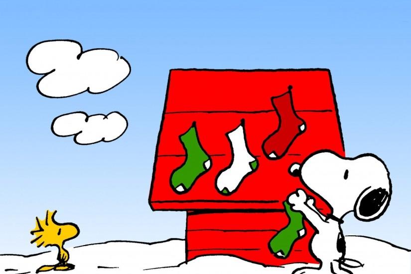Charlie Brown Peanuts Comics Snoopy Christmas Rw Wallpaper .