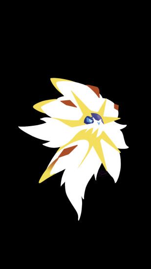 In light of Sun/Moon coming next month here's a Solgaleo Minimalistic Phone  Background/Wallpaper!!!