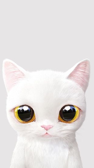 Downloaded from Girly Wallpapers. http://itunes.apple.com/app. Cat WallpaperIphone  WallpaperCartoon ...