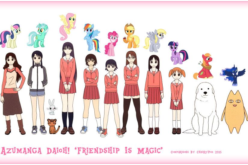 ... Azumanga Daioh 'Friendship Is Magic' by CherryPod