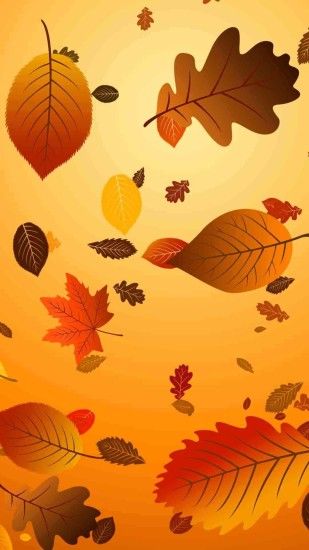 ... Fall Leaves Thanksgiving Wallpaper (08) ...