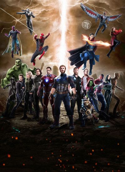 Avengers: Infinity War Poster by Timetravel6000v2