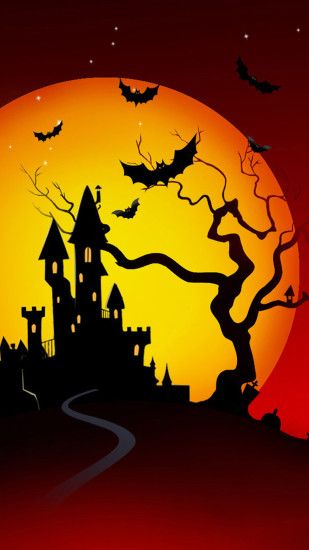 Free Halloween iPhone Wallpaper Backgrounds Download.