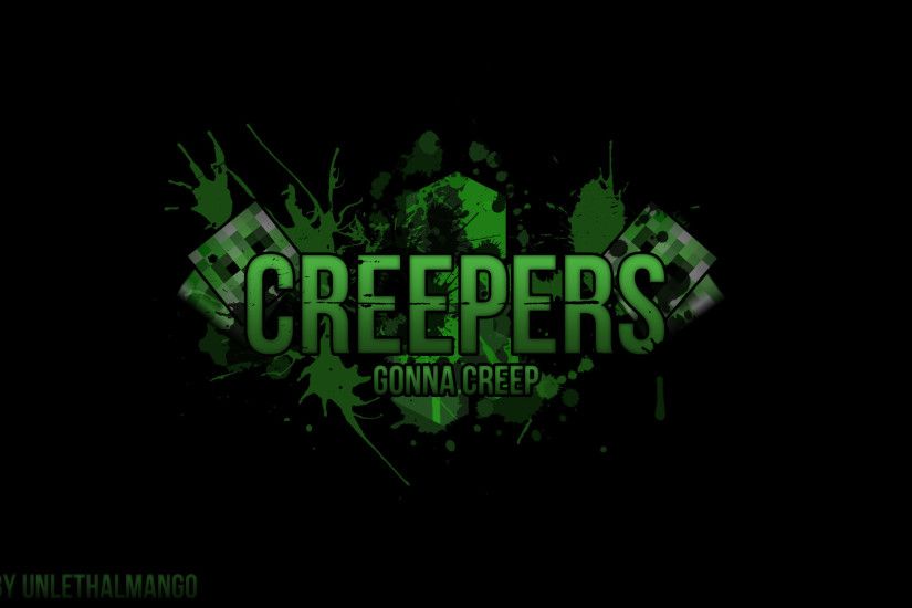 ... Fabulous Awesome Minecraft Wallpapers Creeper te Minecraft Creeper .