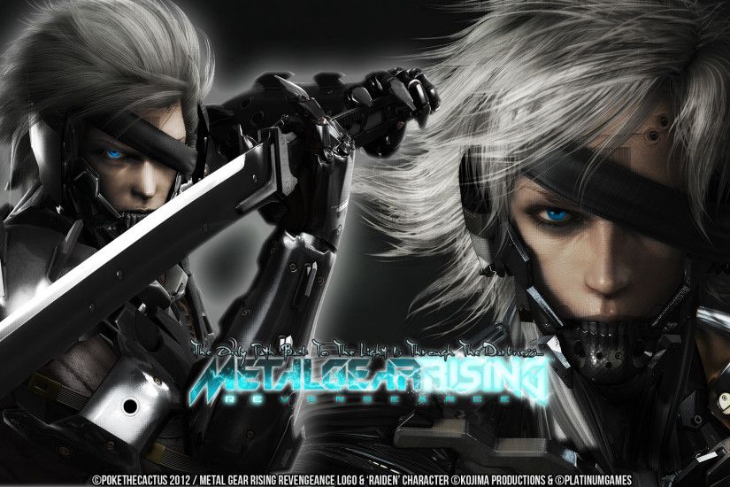 arok318 544 36 ::RAIDEN:: Metal Gear Rising Wallpaper by PokeTheCactus