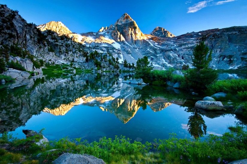 Mountain Reflection In The Lake