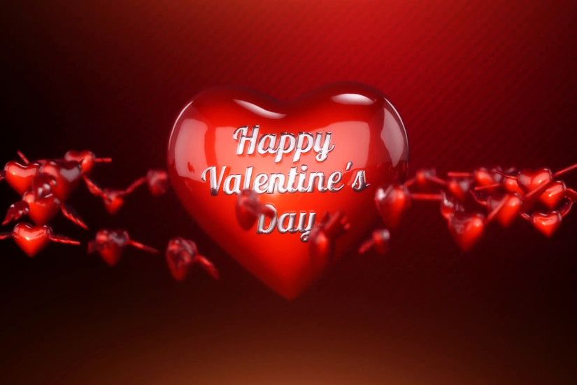 Hearts Background Animation for Valentines Day and Wedding.