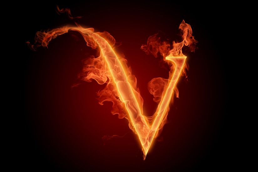 Fire Letter V for Velta