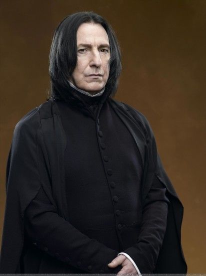 Severus Snape (Alan Rickman) from the Harry Potter series, from the novels  by J.