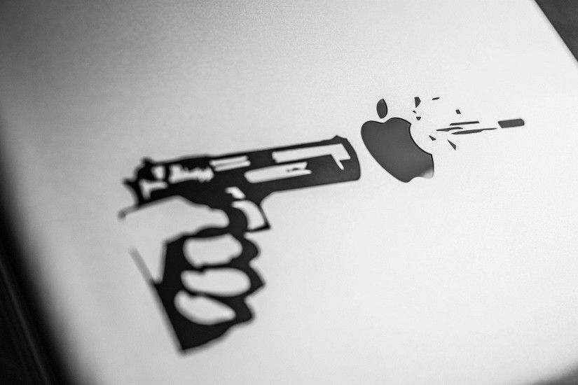 Apple logo HD wallpaper
