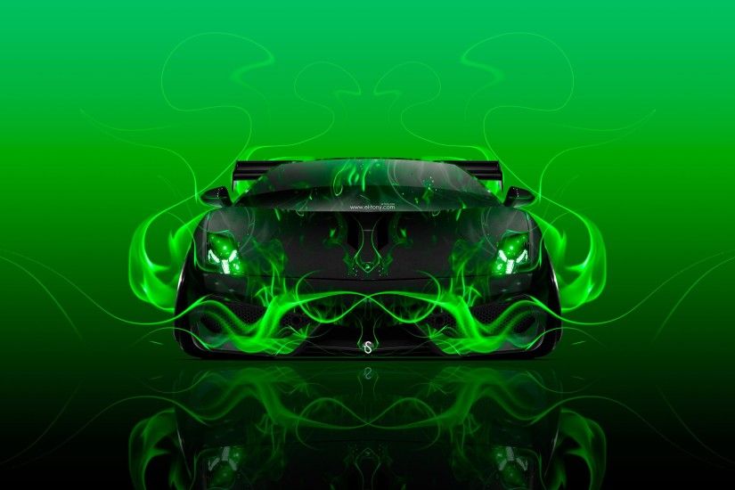 Lamborghini Gallardo Tuning Front Fire Abstract Car 2015 Wallpapers El Tony  Cars Ino Vision Mansory R8