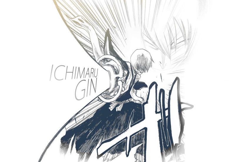 ... Ichimaru Gin Wallpaper (Bleach) by PT-Desu
