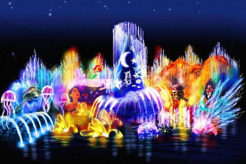 ... Halloween Wallpaper HD for Desktop Backgrounds 2. World of Color at  Disney's California Adventure