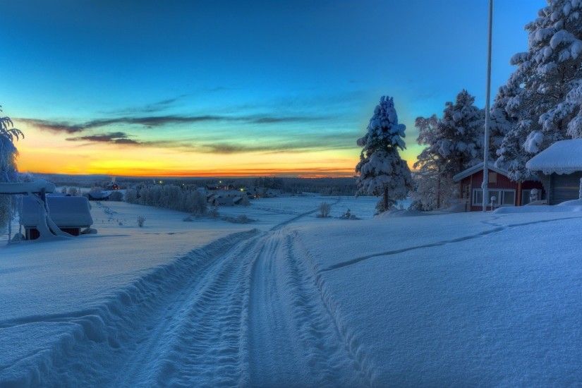 ... Download Wallpaper Sweden Winter ...