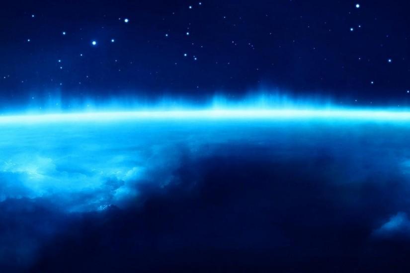 DEEP BLUE SPACE WALLPAPER - (#105271) - HD Wallpapers - [desktopinHQ .