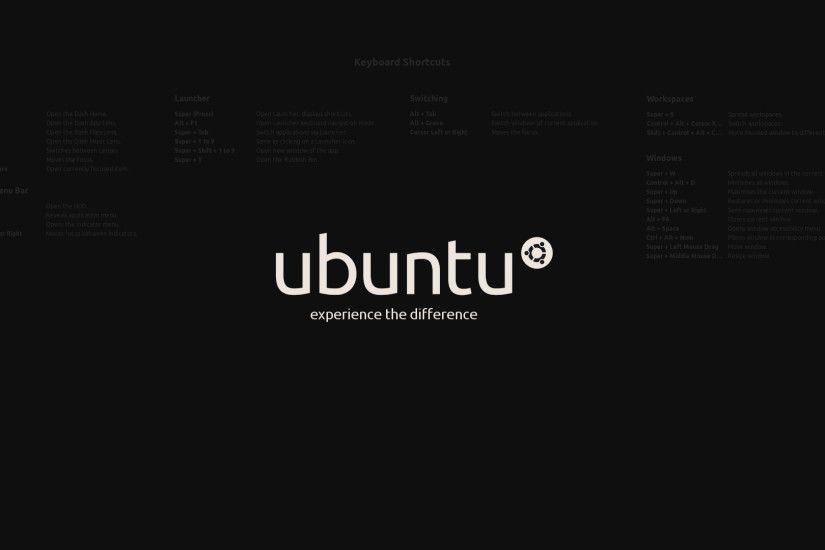 ... Flat-Black-Ubuntu-With-Keyboard-Bindings-Overlay by chalky10