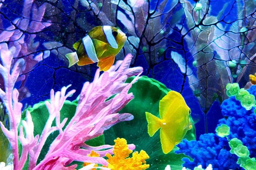 Backgrounds HD Fish Tank.