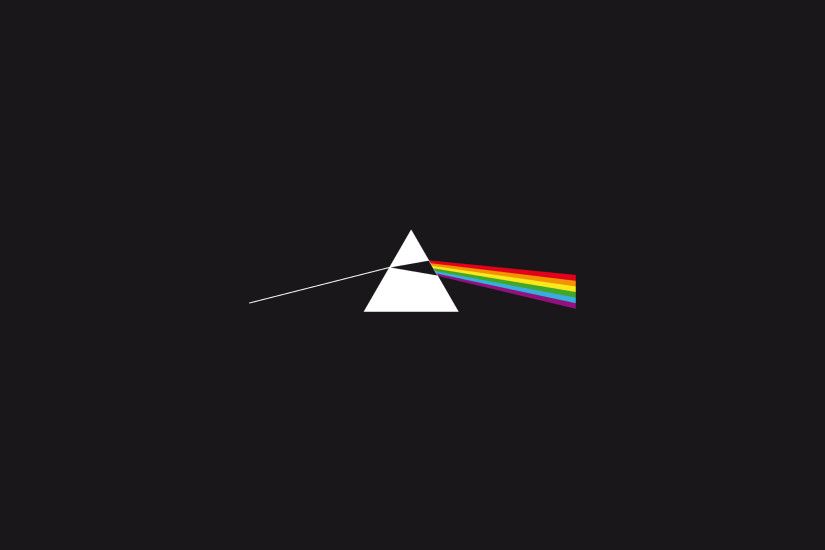 Pink Floyd, music, rock music, The Dark Side of the Moon, minimalism -  wallpaper #106544 (2560x1600px) on Wallls.com