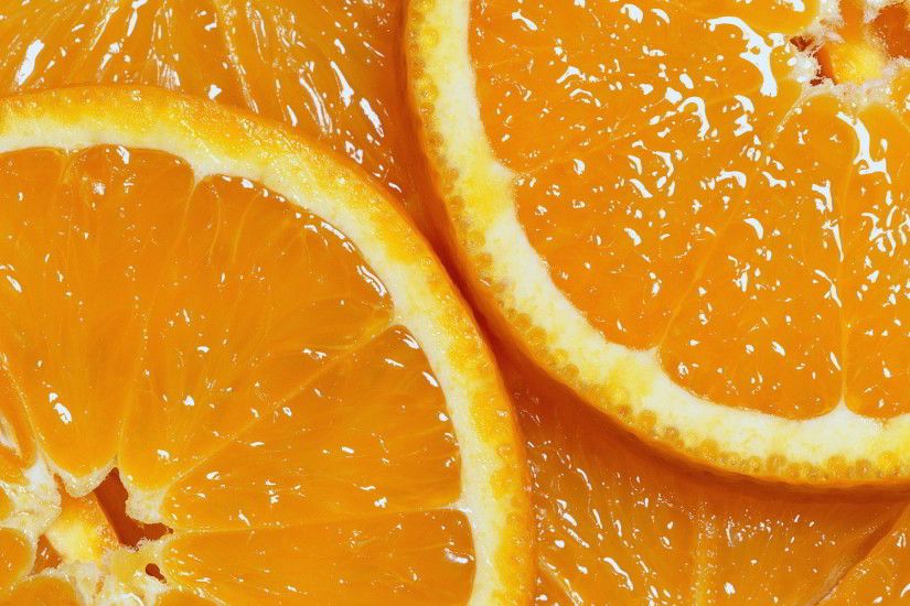 DOWNLOAD WALLPAPER Orange Slice - FULL SIZE