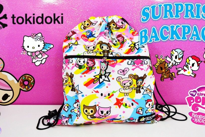 Tokidoki Surprise Backpack Unicorno Moofia MLP Hello Kitty - Surprise Egg  and Toy Collector SETC - YouTube
