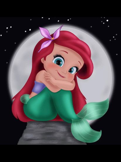 Disney Princess Ariel from movie: The Little Mermaid.
