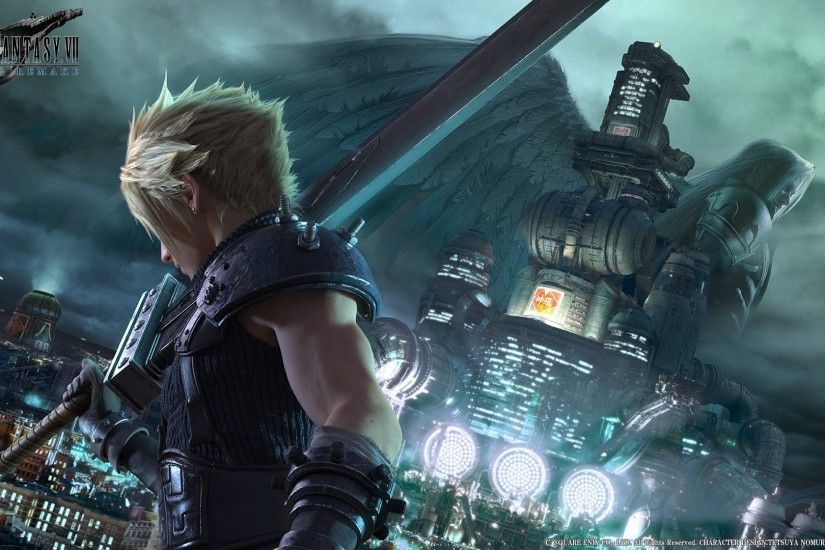 Cloud Strife, Final Fantasy VII, Video games, Midgar, Shinra, Sephiroth  Wallpaper HD