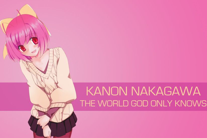 ... The World God Only Knows-Kanon Nakagawa by spectralfire234
