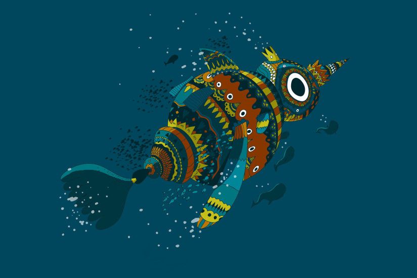 Tribal Totem Whale