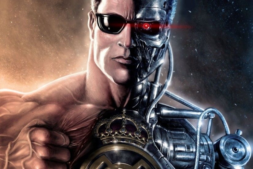 movies, Cyborg, Terminator, Artwork Wallpapers HD / Desktop and Mobile  Backgrounds
