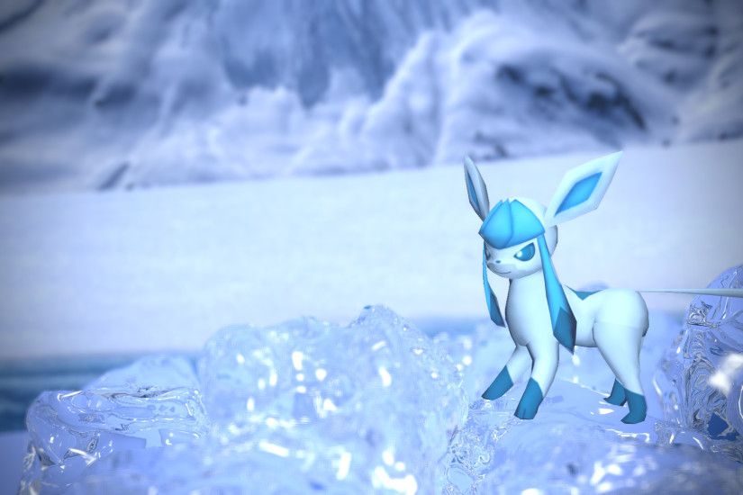 HD image of the Glaceon 3D Model available at ROEStudios.co.uk
