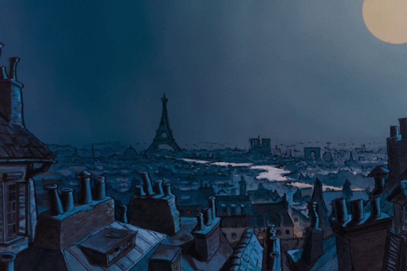 The Aristocats (Paris) | Disney Screen Caps and Background Art | Pinterest  | Aristocats, Art google and Concept art
