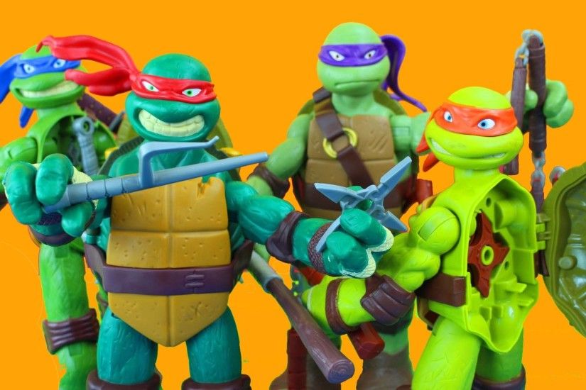 TMNT Teenage Mutant Ninja Turtles Nickelodeon Battle Shell Michelangelo  Donatello Leonardo Raphael - YouTube
