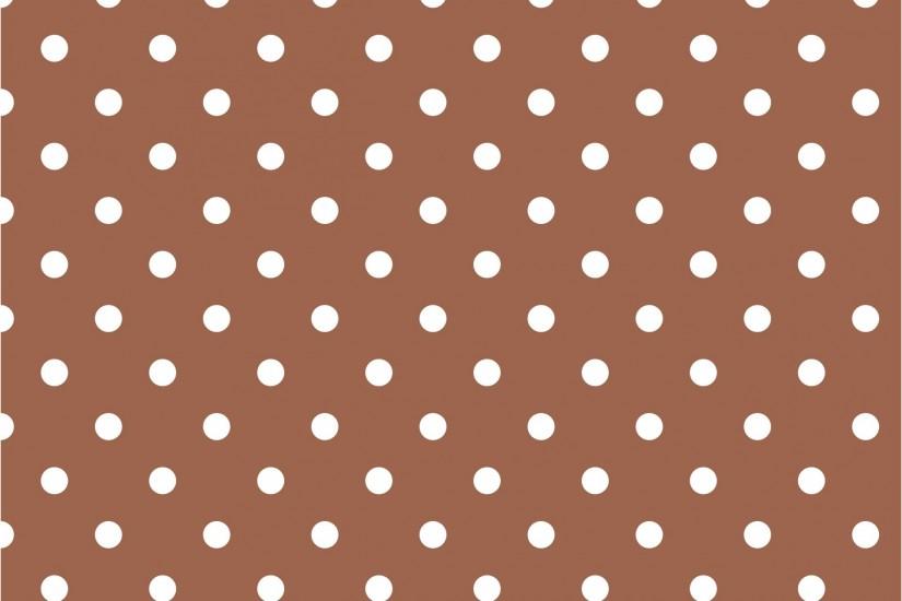 Brown Polka Dot Background