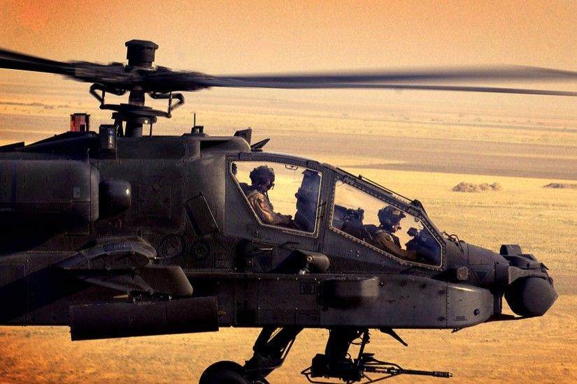 Apache Helicopter Wallpaper Background