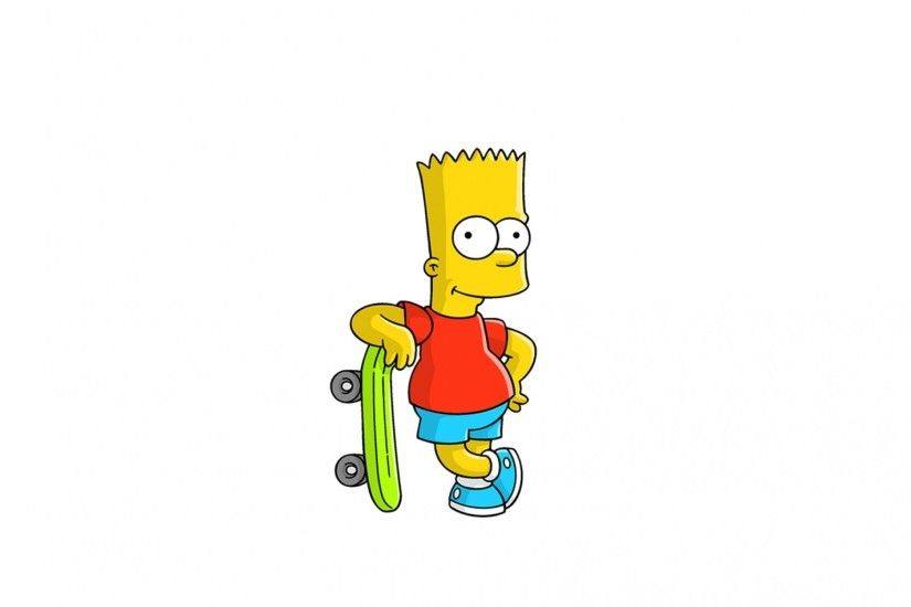 wallpaper.wiki-Download-Free-Bart-Simpson-Wallpaper-PIC-
