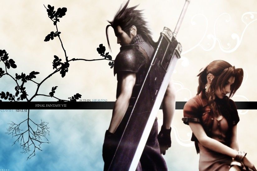 aerith and zack make a much cuter couple than aerith and cloud