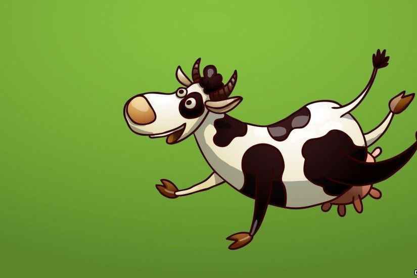 Wallpapers For > Cute Cow Background